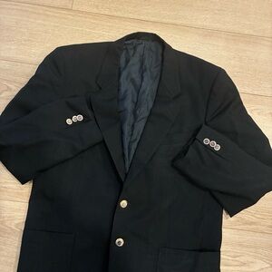 Vintage Gucci 70s 80s Two Button Wool Blazer Kentucky Collegiate Size 42